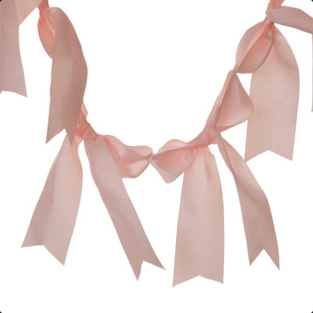 6ft. Satin Bow Garland